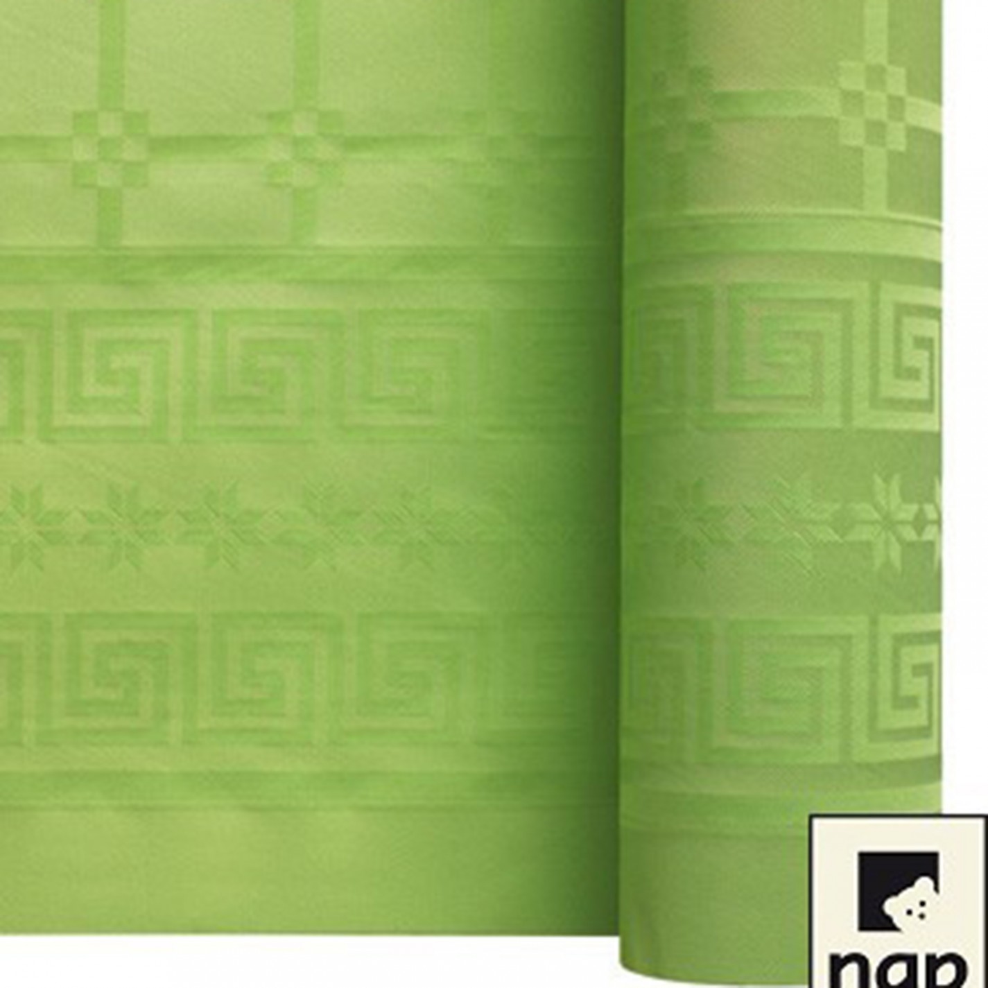 NAPPE DAMASSEE 1.20MX25M PISTACHE NAPPE DAMASSEE 1.20MX25M PISTACHE