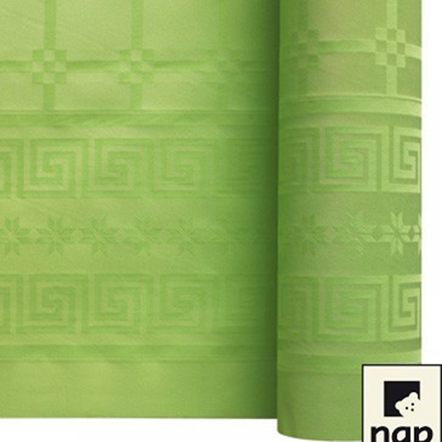 NAPPE DAMASSEE 1.20MX25M PISTACHE