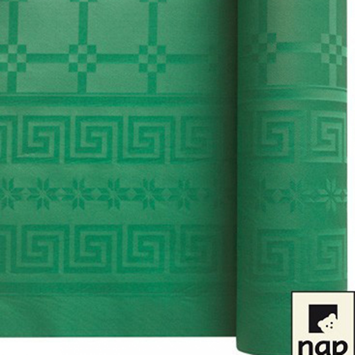 NAPPE DAMASSEE 1.20MX25M VERT LUMIERE NAPPE DAMASSEE 1.20MX25M VERT LUMIERE