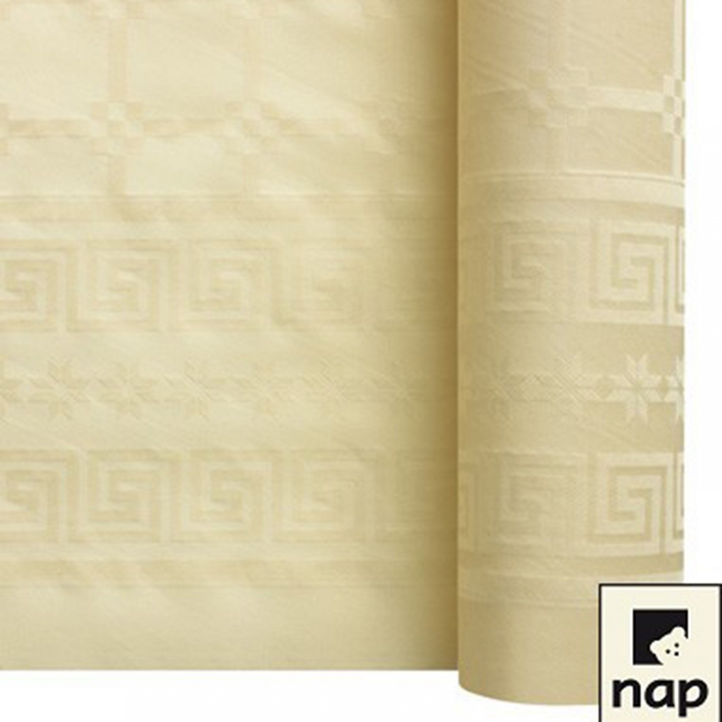NAPPE DAMASSEE 1.20MX6M IVOIRE NAPPE DAMASSEE 1.20MX6M IVOIRE