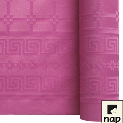 NAPPE DAMASSEE 1.20MX6M PIVOINE