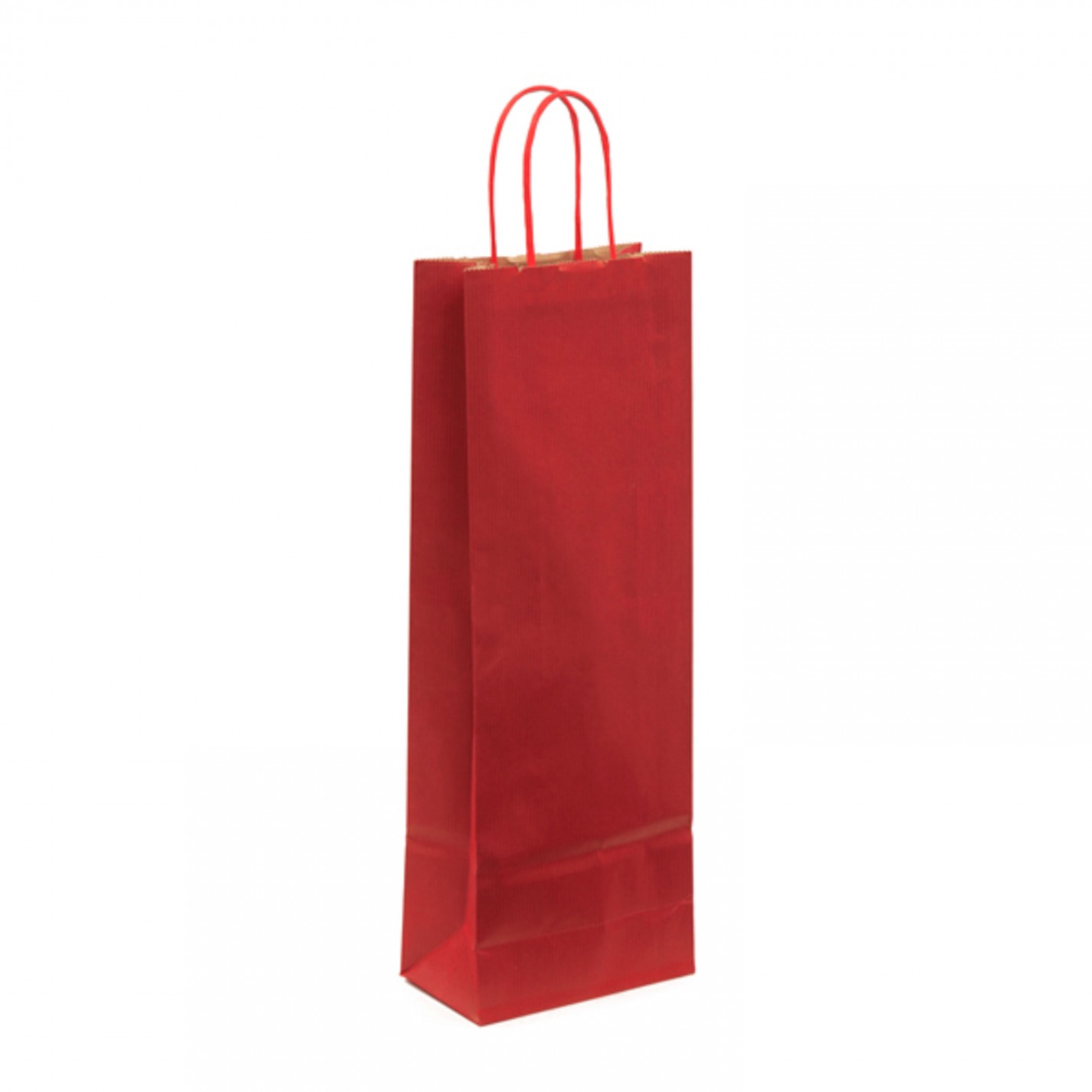 SAC 1 BOUTEILLE KRAFT ROUGE VERGE 14 8X39CM PF/25