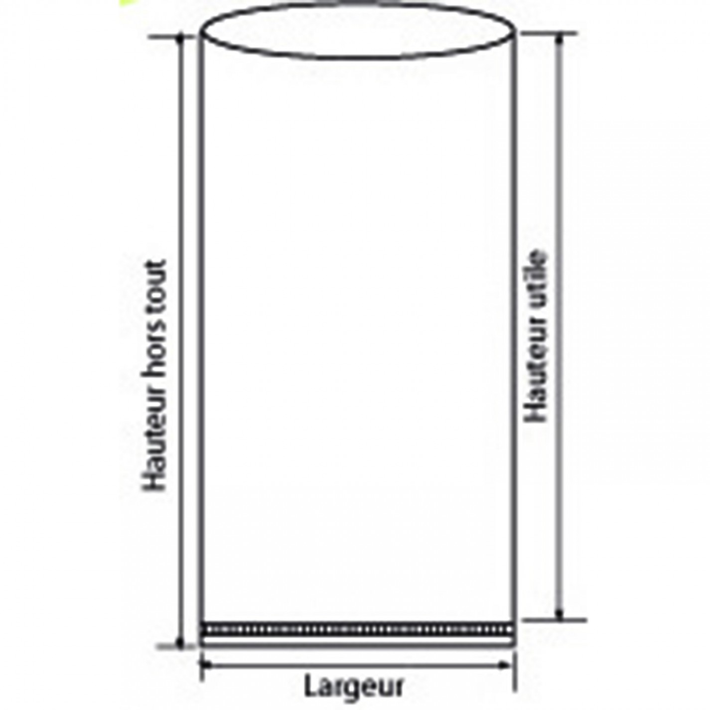 SAC PLAT KRAFT BLANC 120X140MM 40G SAC PLAT KRAFT BLANC 120X140MM 40G