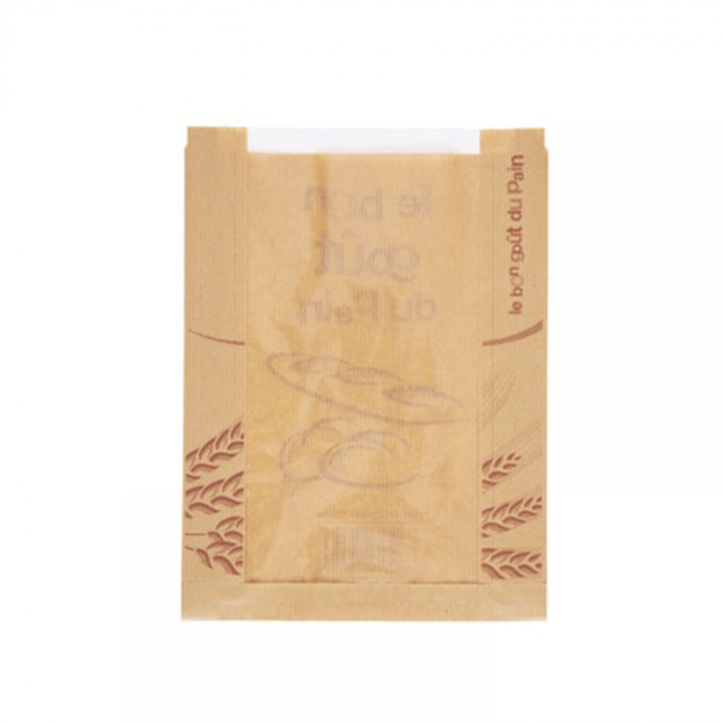 SAC PAIN BOULE KRAFT BRUN+FENETRE 230+40X300MM /1000 DECO 1 COUL SAC PAIN BOULE KRAFT BRUN+FENETRE 230+40X300MM /1000 DECO 1 COUL