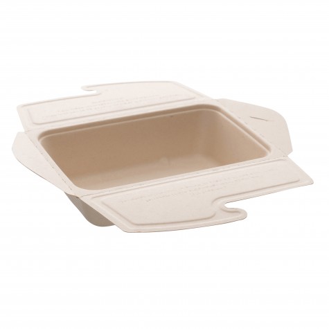 BOITE CANNE A SUCRE MEAL BOX TO GO 1000ML 21X15XH7CM /150