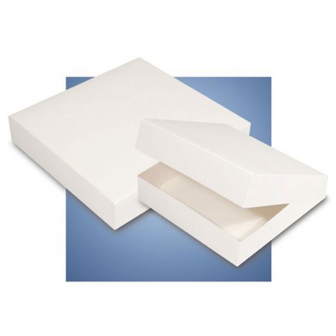 BOITE POUR PLATEAU TRAITEUR BLANC 17X14X06CM /50 sur cde