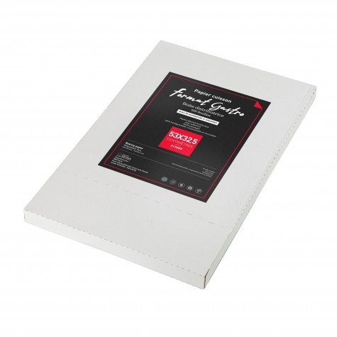 PAPIER CUISSON 53X32.5CM BOITE DISTRIBUTRICE 500F /500