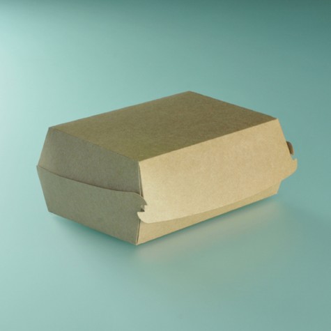 BOITE SANDWICH CARTON BRUN 155X100X35MM /100