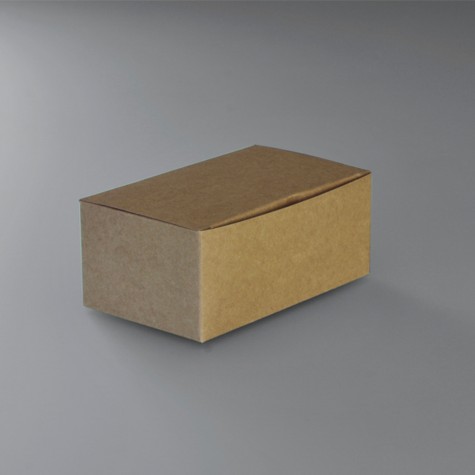 BOITE TAKE AWAY CARTON KRAFT BRUN 175X105X65MM /50