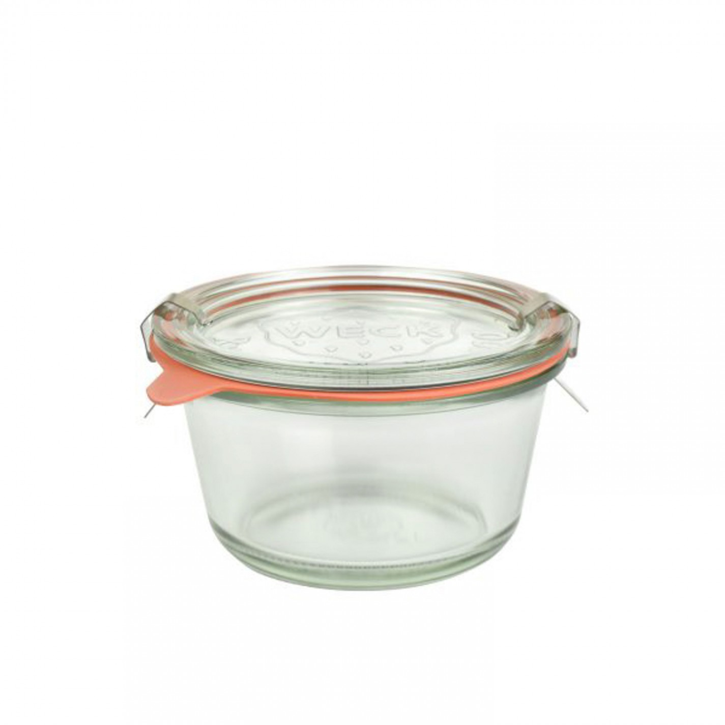 POT VERRE WECK+COUV+JOINT+CLIPS 290CC D.100 H.55MM /6 POT VERRE WECK+COUV+JOINT+CLIPS 290CC D.100 H.55MM /6