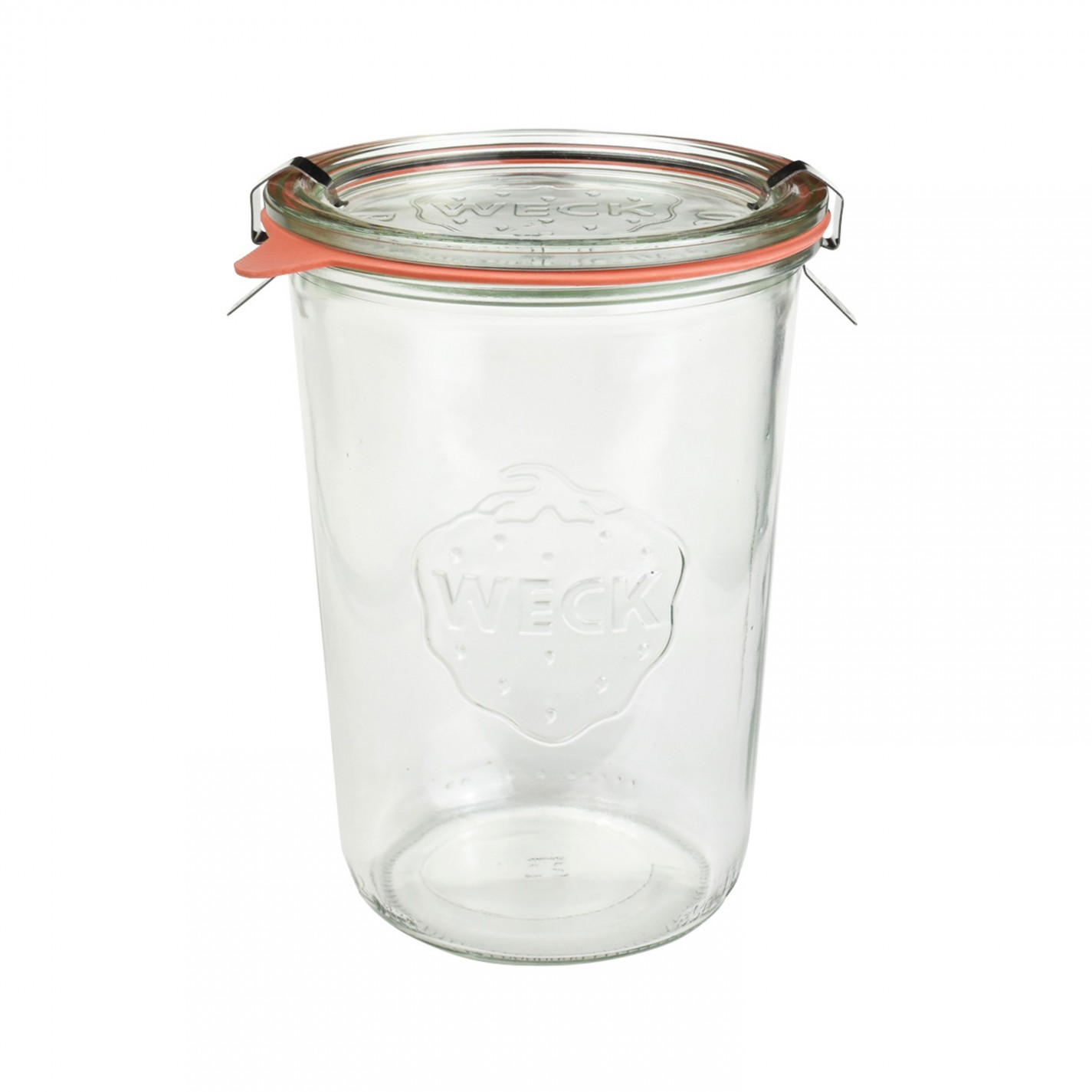 POT VERRE WECK+COUV+JOINT+CLIPS 850CC D.100 H.147MM /6 POT VERRE WECK+COUV+JOINT+CLIPS 850CC D.100 H.147MM /6