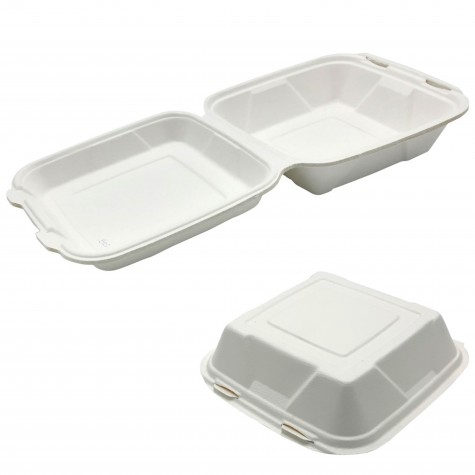 BOITE REPAS CANNE A SUCRE 1300ML 24X23 H8CM /50