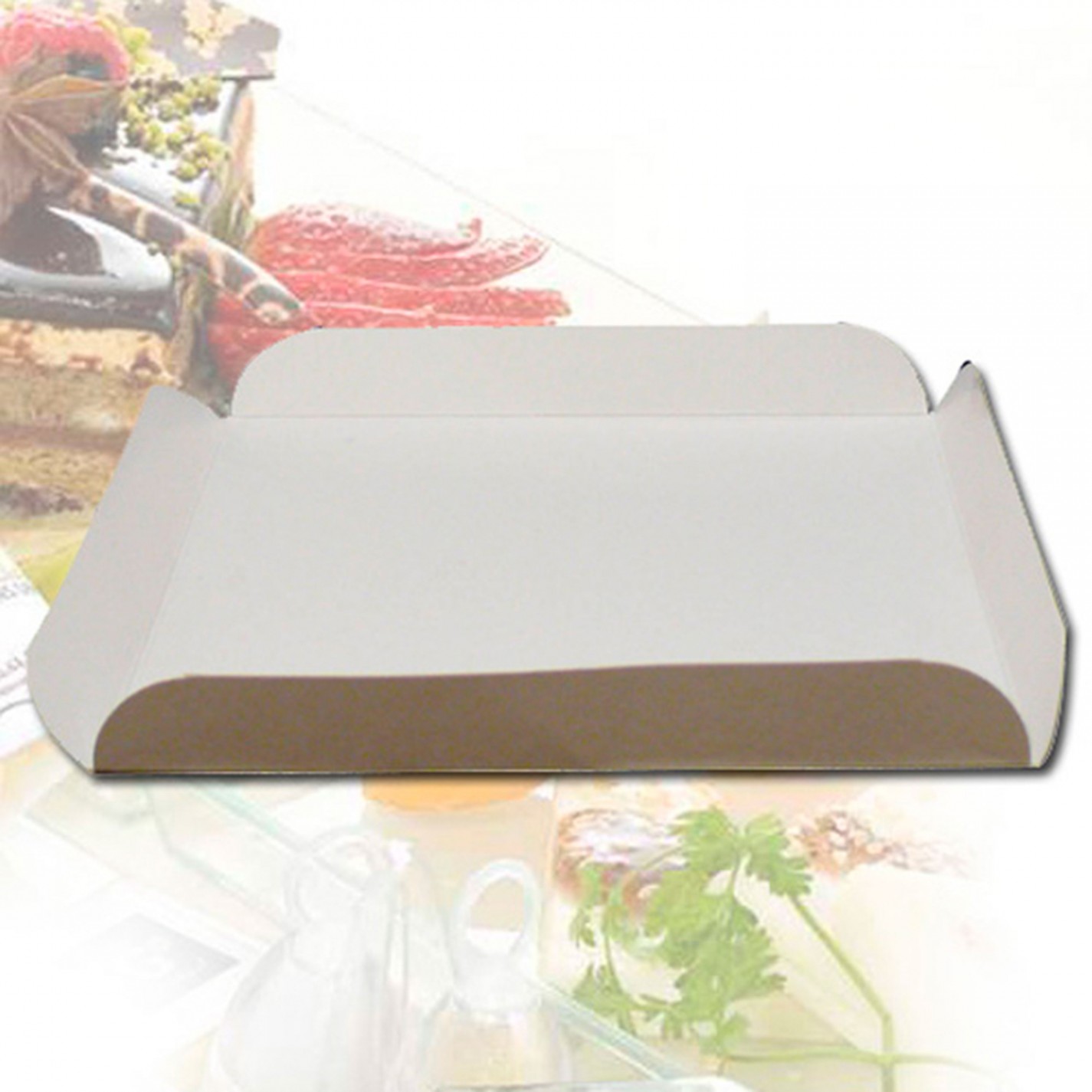 CARRE RAINE CARTON BLANC 17X17CM /250 CARRE RAINE CARTON BLANC 17X17CM /250
