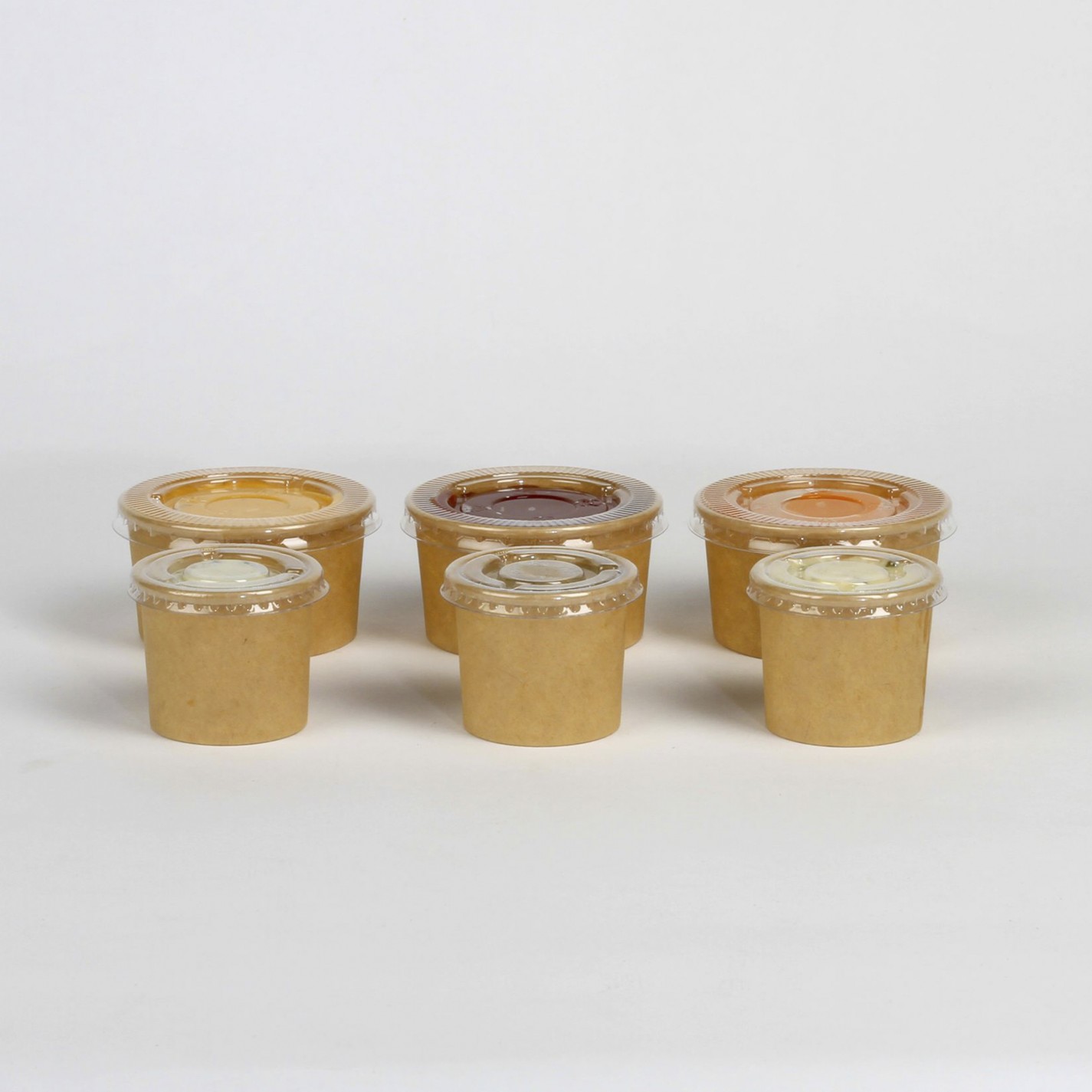 POT A SAUCE CARTON BRUN 6CL D.63MM H35MM /50 couv 35790 POT A SAUCE CARTON BRUN 6CL D.63MM H35MM /50 couv 35790
