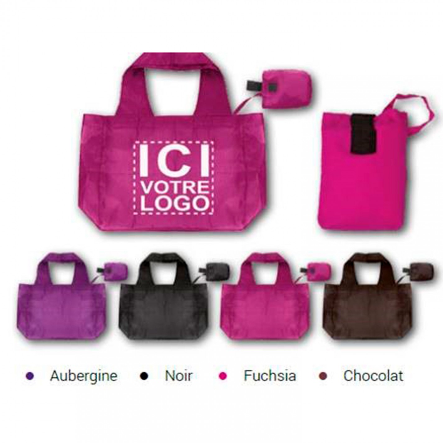 SAC POLYESTER PLIABLE 75G 400+130X340MM+POCHETTE FLOTTANTE PATTE VELCRO SAC POLYESTER PLIABLE 75G 400+130X340MM+POCHETTE FLOTTANTE PATTE VELCRO