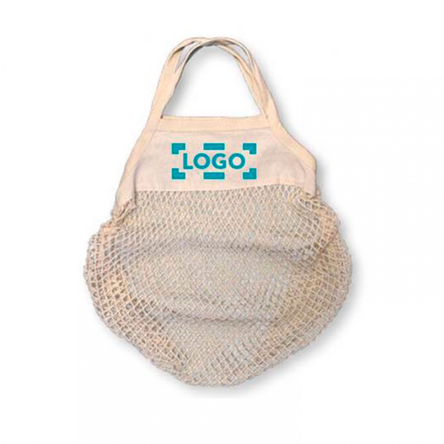 SAC FILET EN COTON ANSES COURTES 370X500MM SAC FILET EN COTON ANSES COURTES 370X500MM