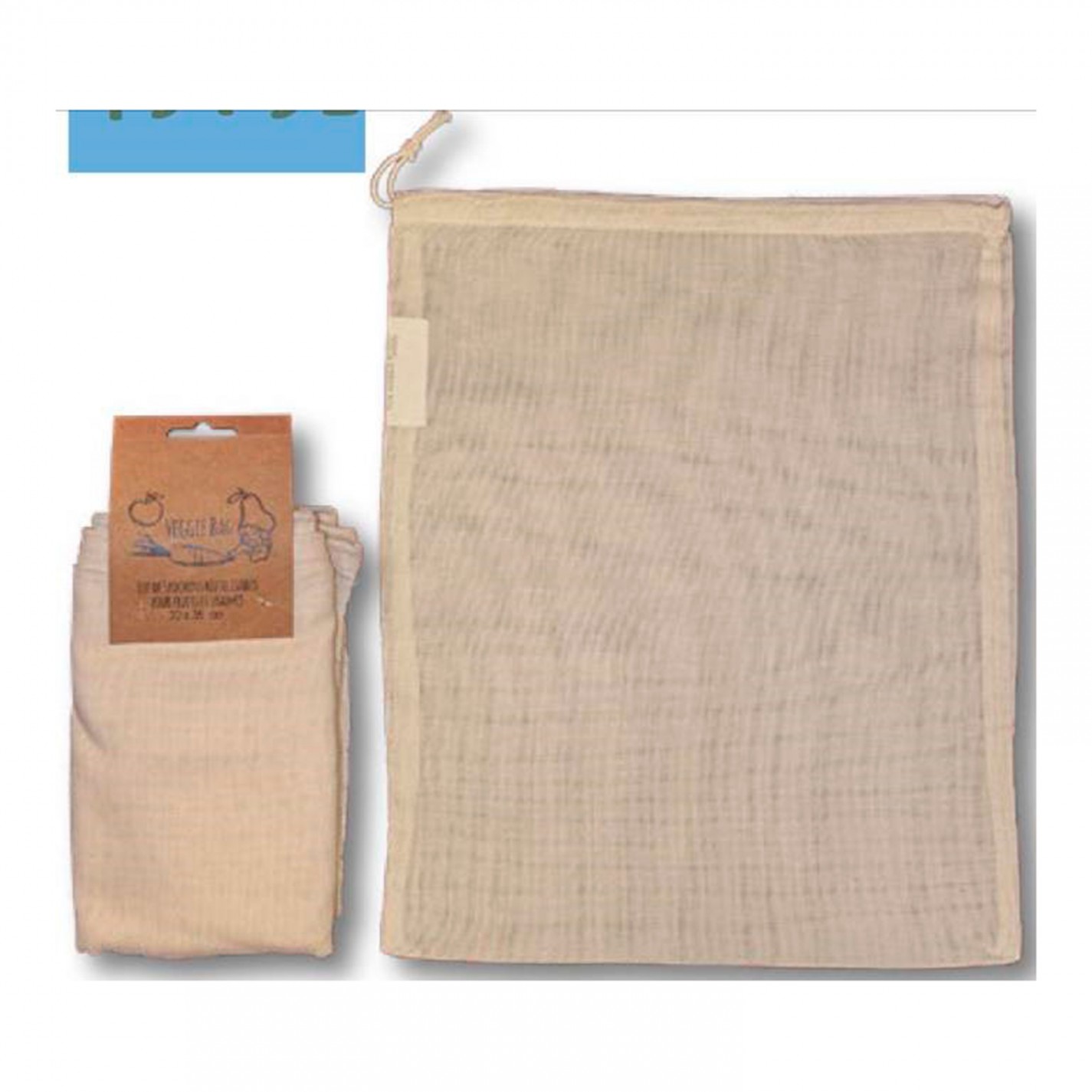 SAC EN COTON BIO 300X350 60G/M2 CORDON EN COTON SAC EN COTON BIO 300X350 60G/M2 CORDON EN COTON