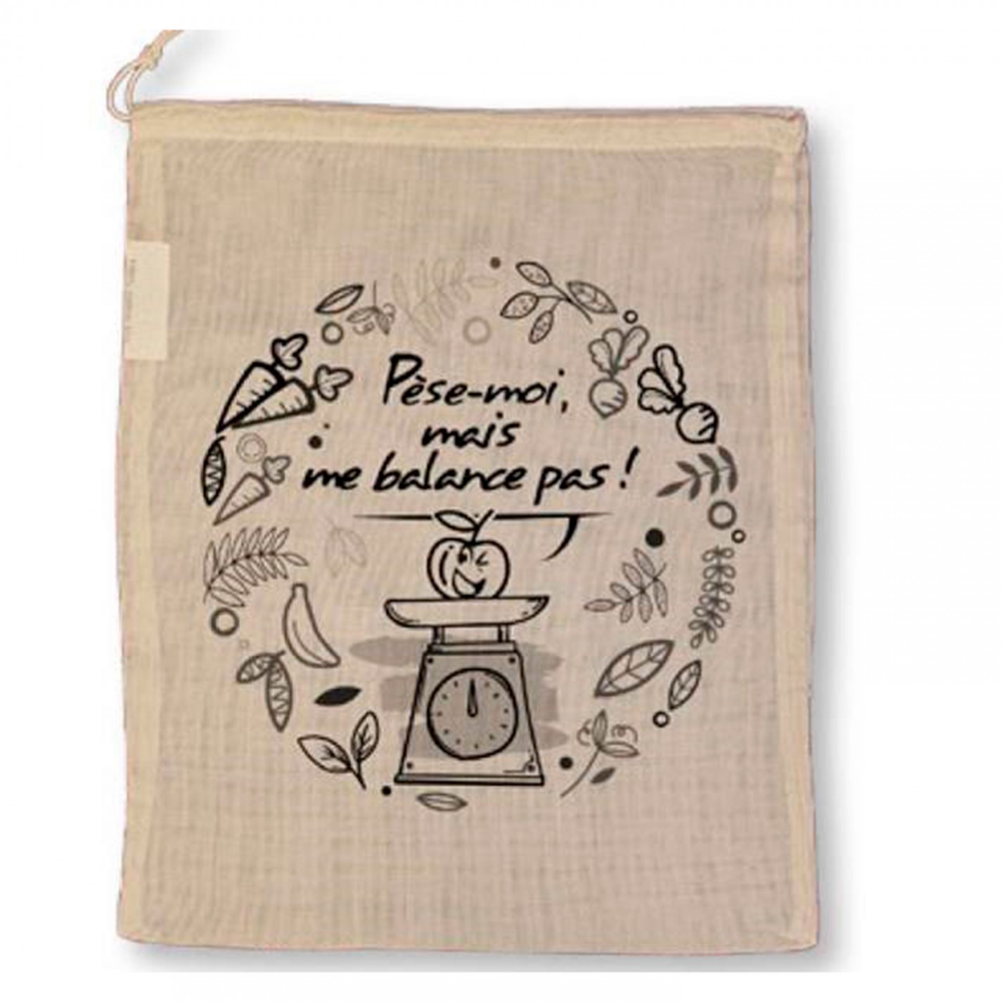 SAC EN COTON BIO AVEC DECOR PASSE-PARTOUT 300X350 60G/M2 CORDON EN COTON SAC EN COTON BIO AVEC DECOR PASSE-PARTOUT 300X350 60G/M2 CORDON EN COTON