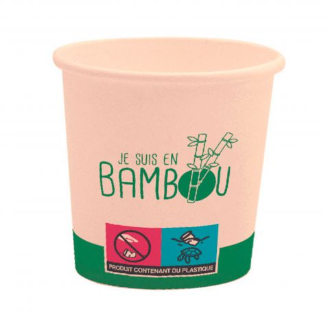 GOBELET EN BAMBOU 17.5CL /50