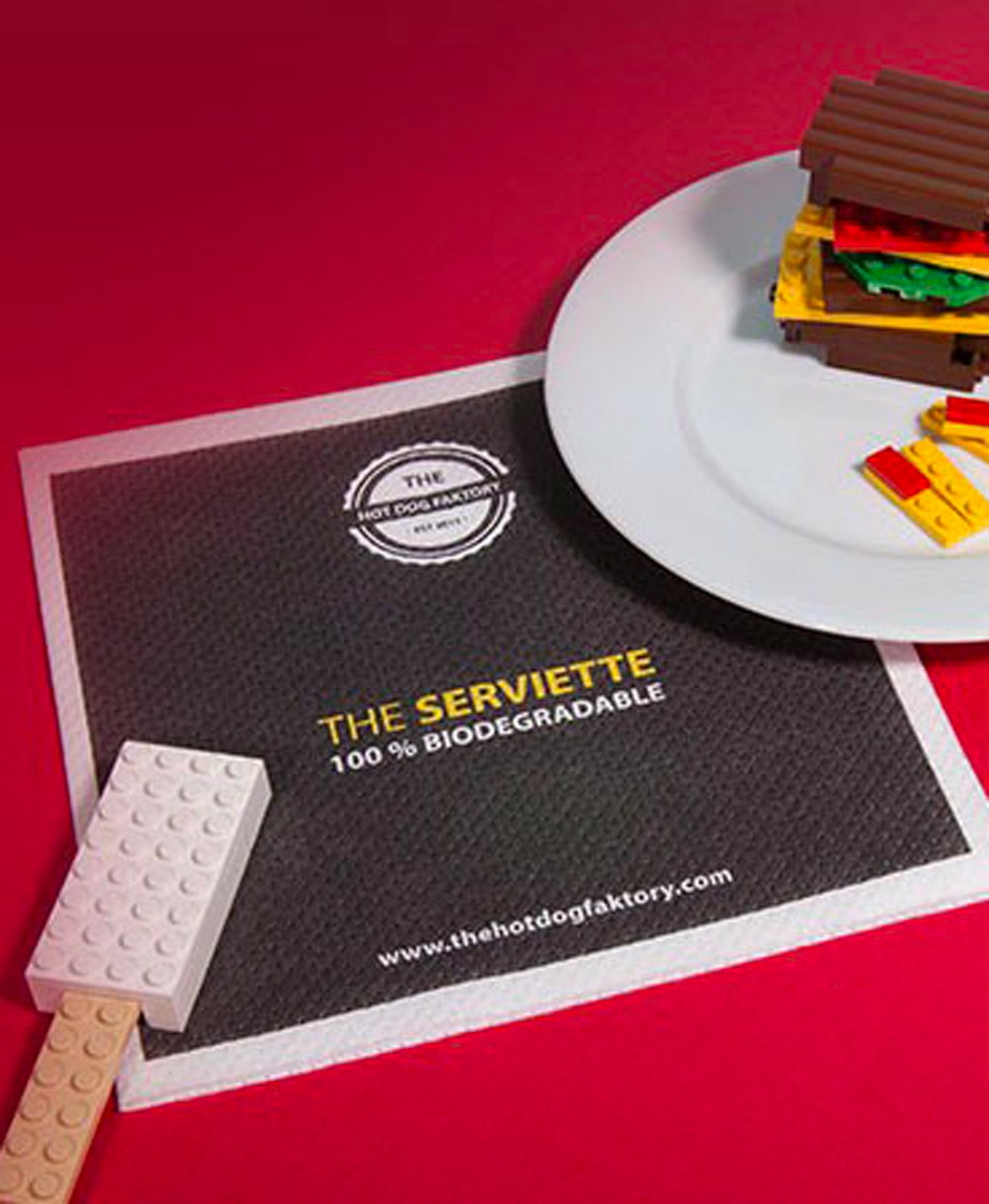 Serviette personnalisée pour professionnel