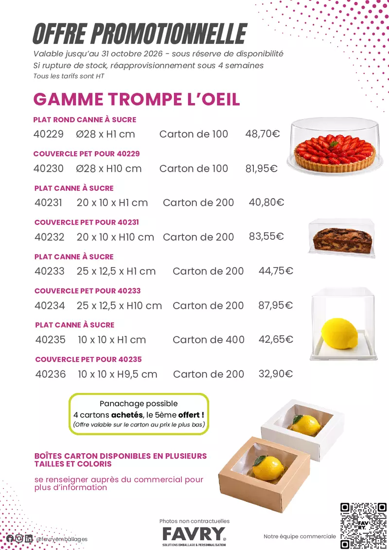FAVRY - GAMME TROMPE L'OEIL 986