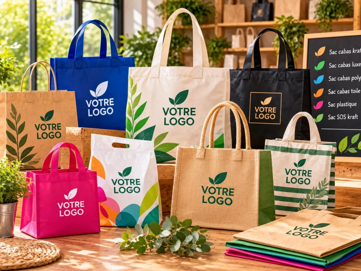 Sacs et cabas personnalisés avec impression Votre Logo
