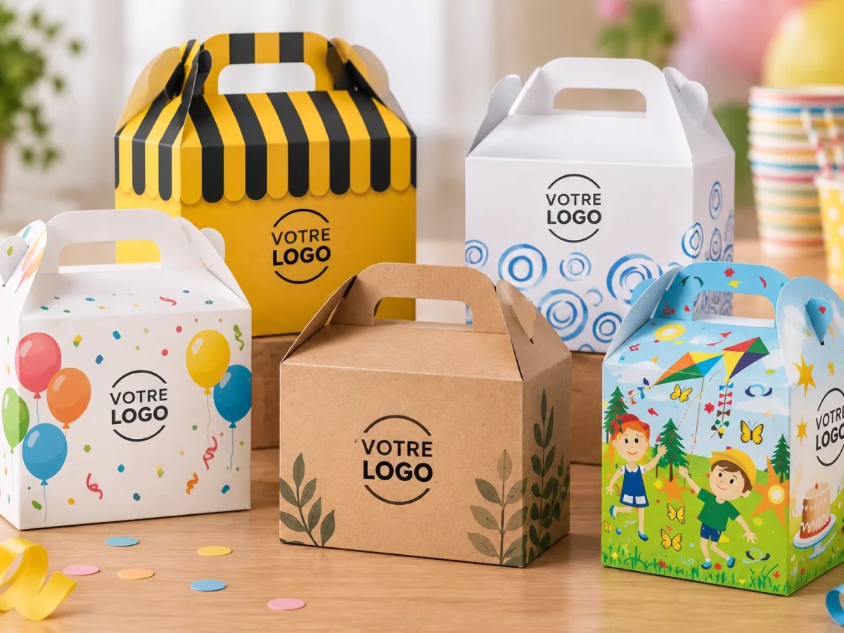 Sacs et supports de transport de repas personnalisés avec impression Votre Logo