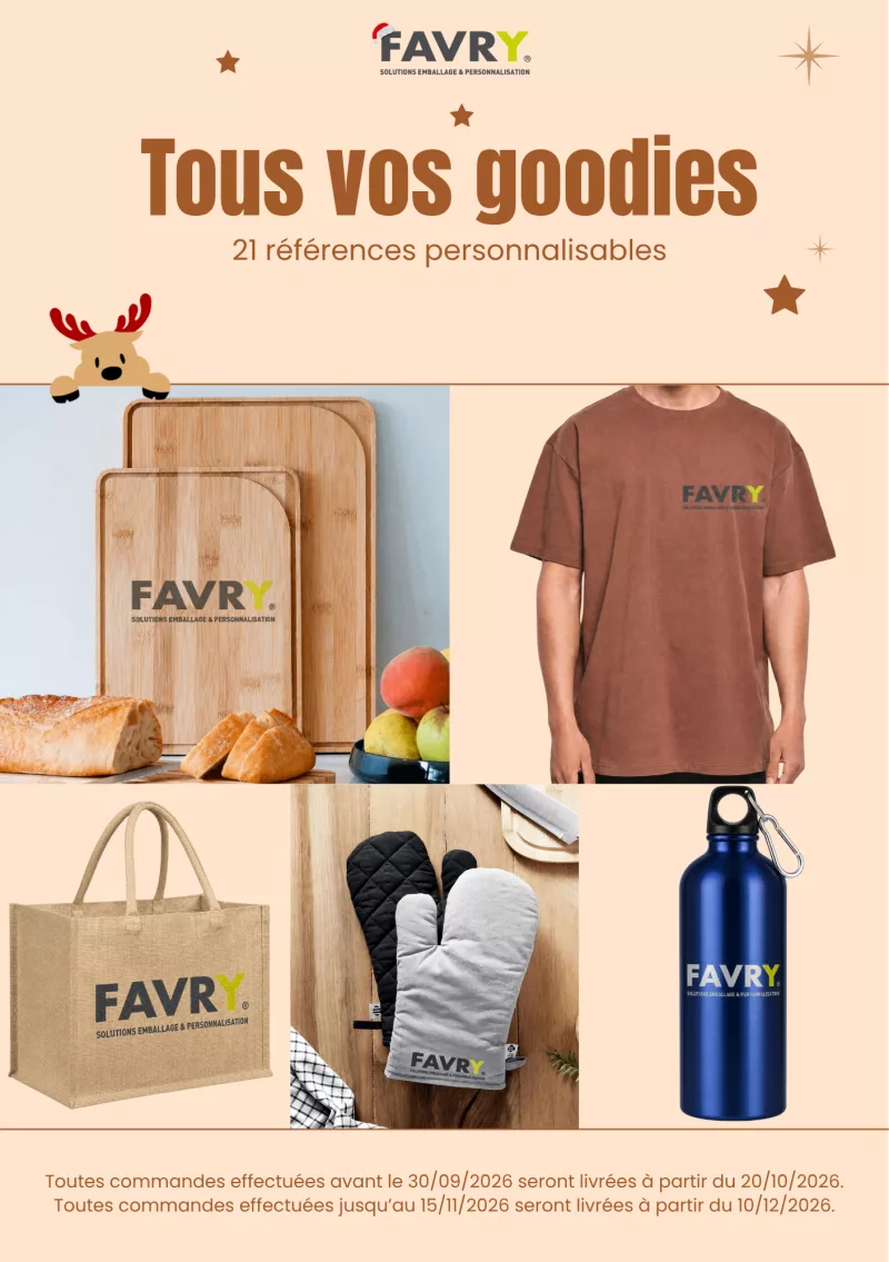 Goodies personnalisés