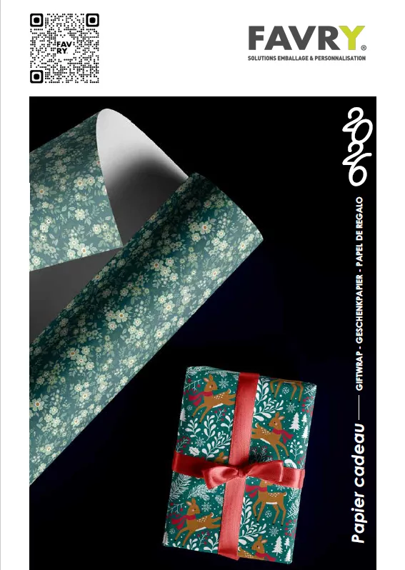 Papiers cadeaux, sachets et accessoires