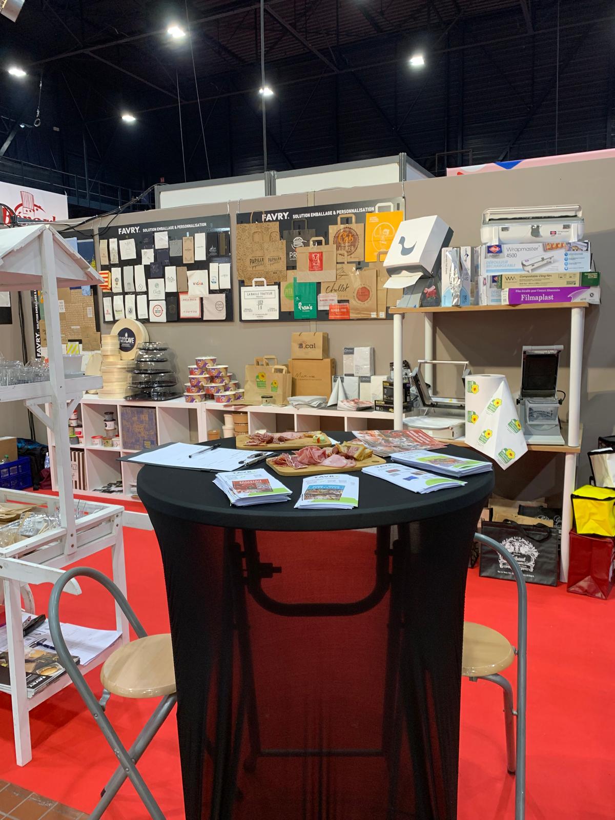 Stand du salon de la boucherie, charcuterie et traiteurs