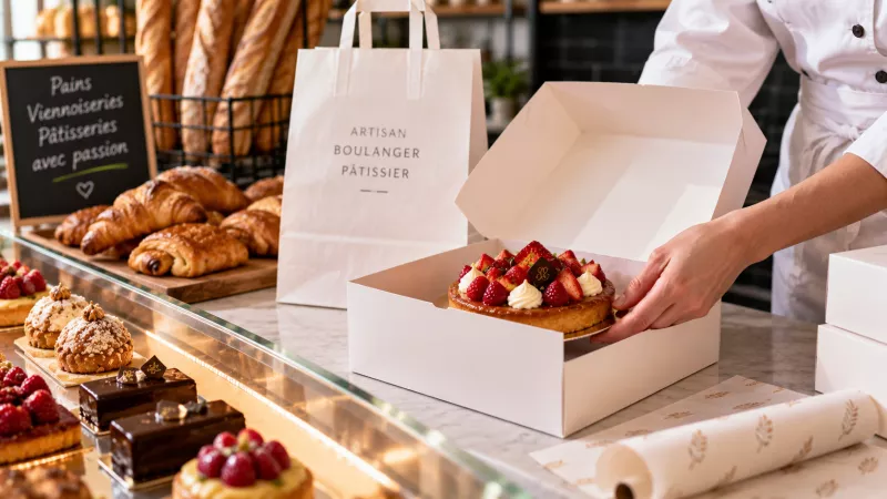 Emballages professionnels pour boulangeries et pâtisseries