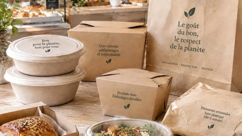 Emballages écoresponsables