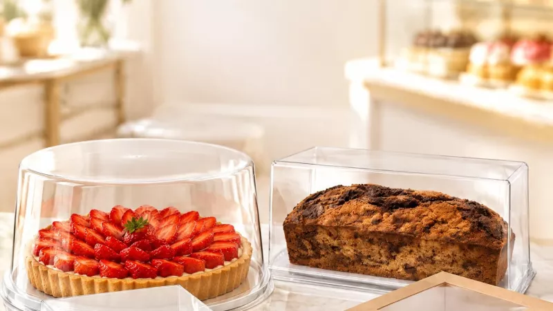 Boîtes pour pâtisseries et trompe l'oeil